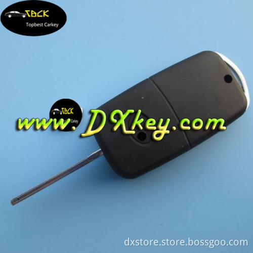3 buttons car key shell for flip remote key corolla Toyota Vios